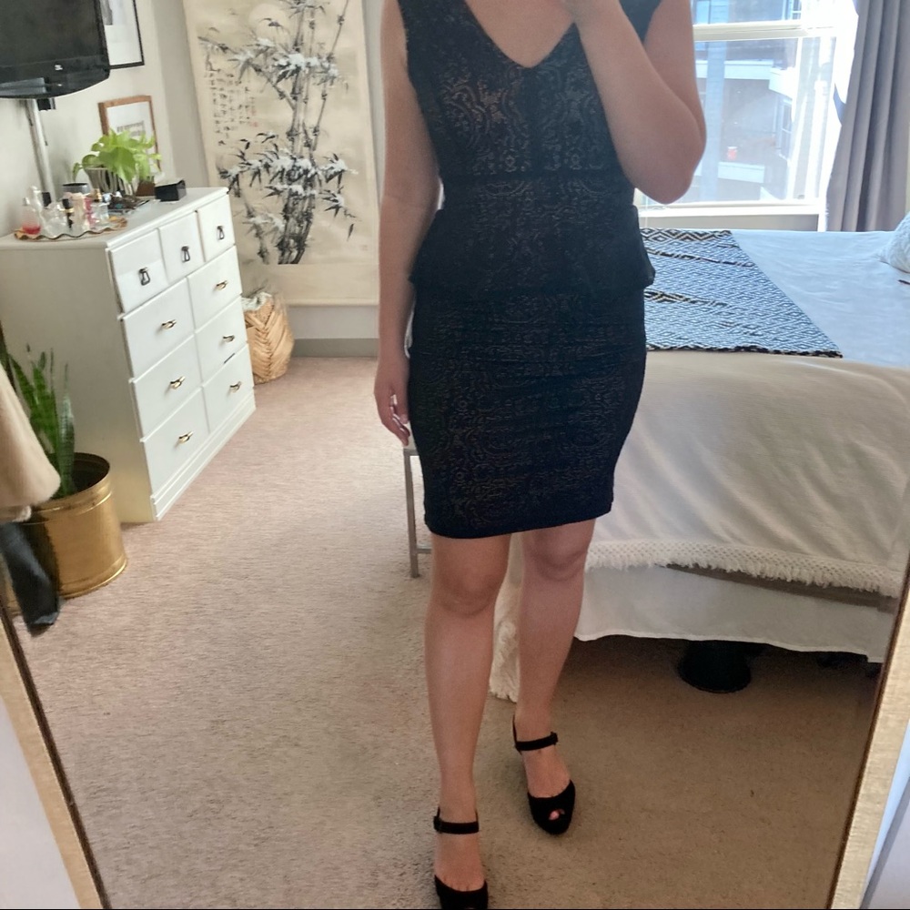 Allover Lace LBD BCBG